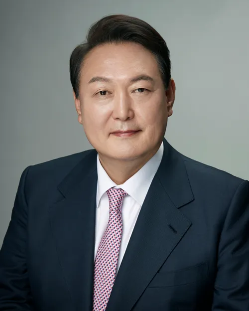 대통령인 윤석열의 대표 이미지